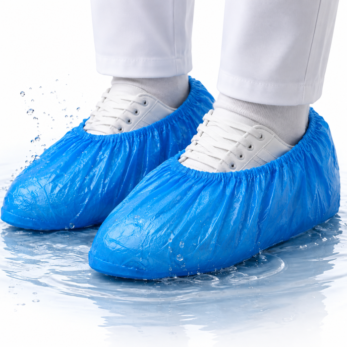 Dweej Premium Disposable LDPE Water proof Shoe Cover